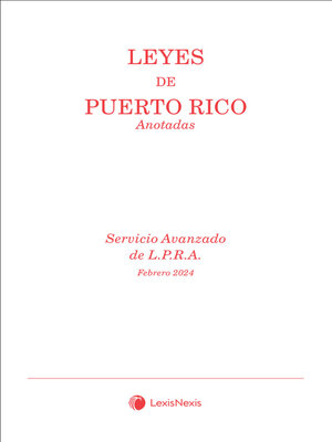 cover image of Servicio Avanzado de L.P.R.A.